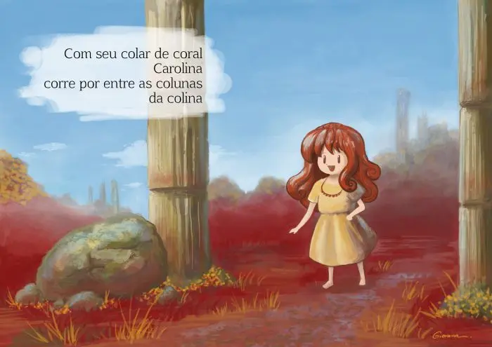 Releitura do meu Trabalho de Conclusão de Curso. Ilustração Digital, 2017