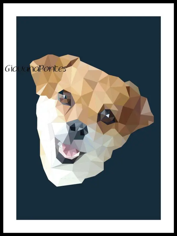 Trina. Arte Poligonal Digital, 2018